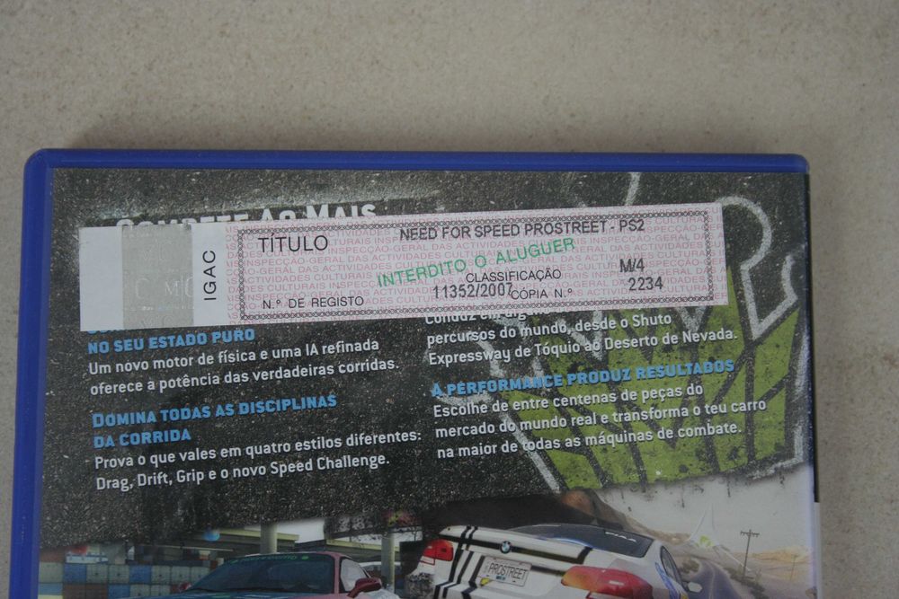 Need for Speed Prostreet ps2