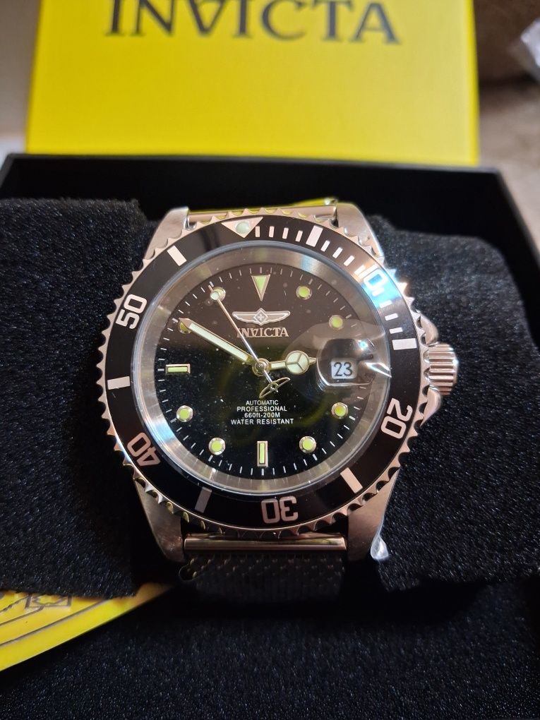 Nowy zegarek męski automatyczny Invicta Pro Diver 47720 śr. 40 mm