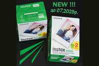 FUJI INSTAX MINI 20 фото Made in Japan до 07,2025р. Ціна від кількості