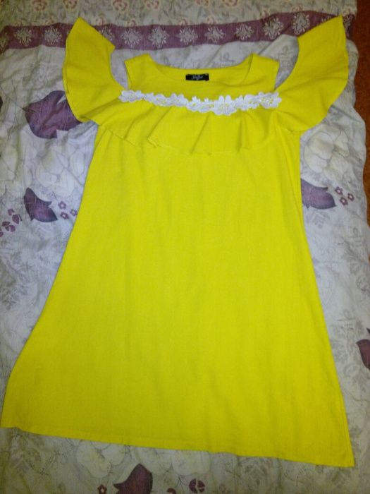 Платье льняное женское