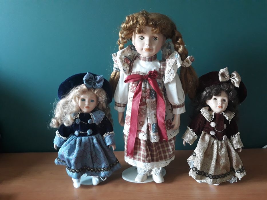 Lalki kolekcjonerskie z porcelany