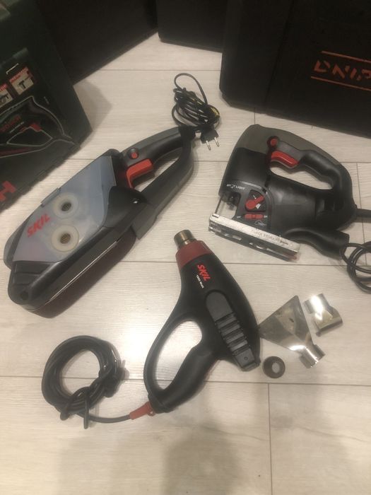 Skil шліфмашина лобзик фен ящики для інструмент