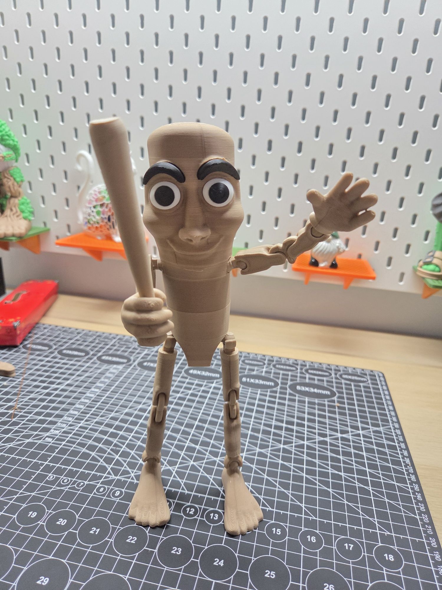 Figurka Tung Tung Sahur Tung tung tung Sahur 3D Tik Tok VIRAL brainrot