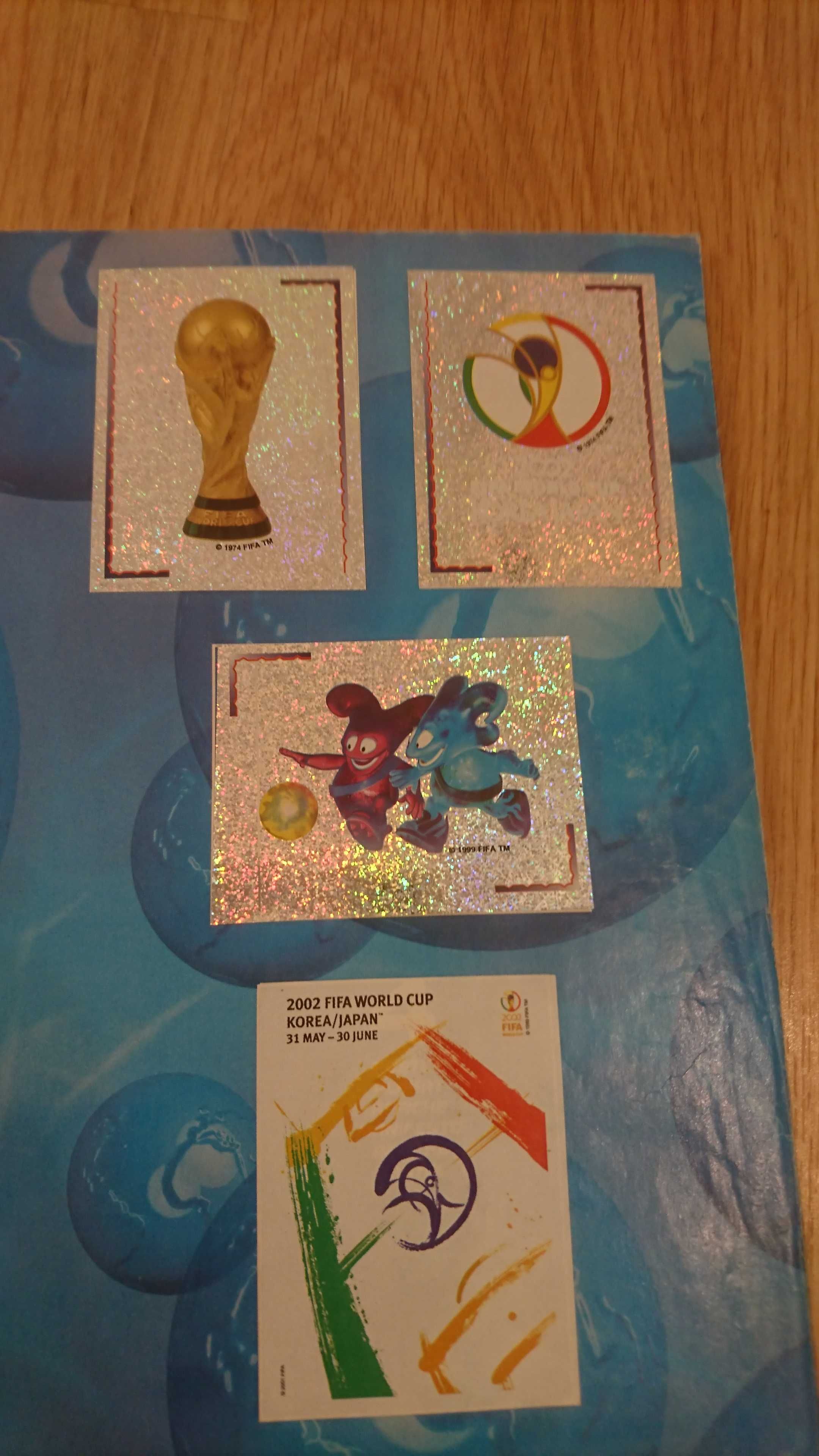 Caderneta Fifa world cup 2002- inclui Beckham, Ibrahimovic, Totti, etc