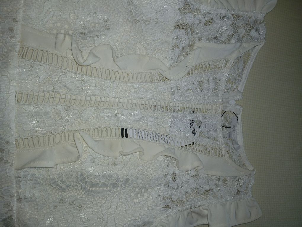 Blusa branca KLORANE nova