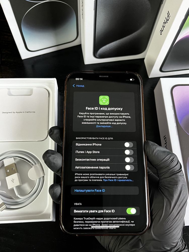 iPhone 14 Pro (Deep purple) 128GB iPhone XR в корпусі iPhone 13 Pro