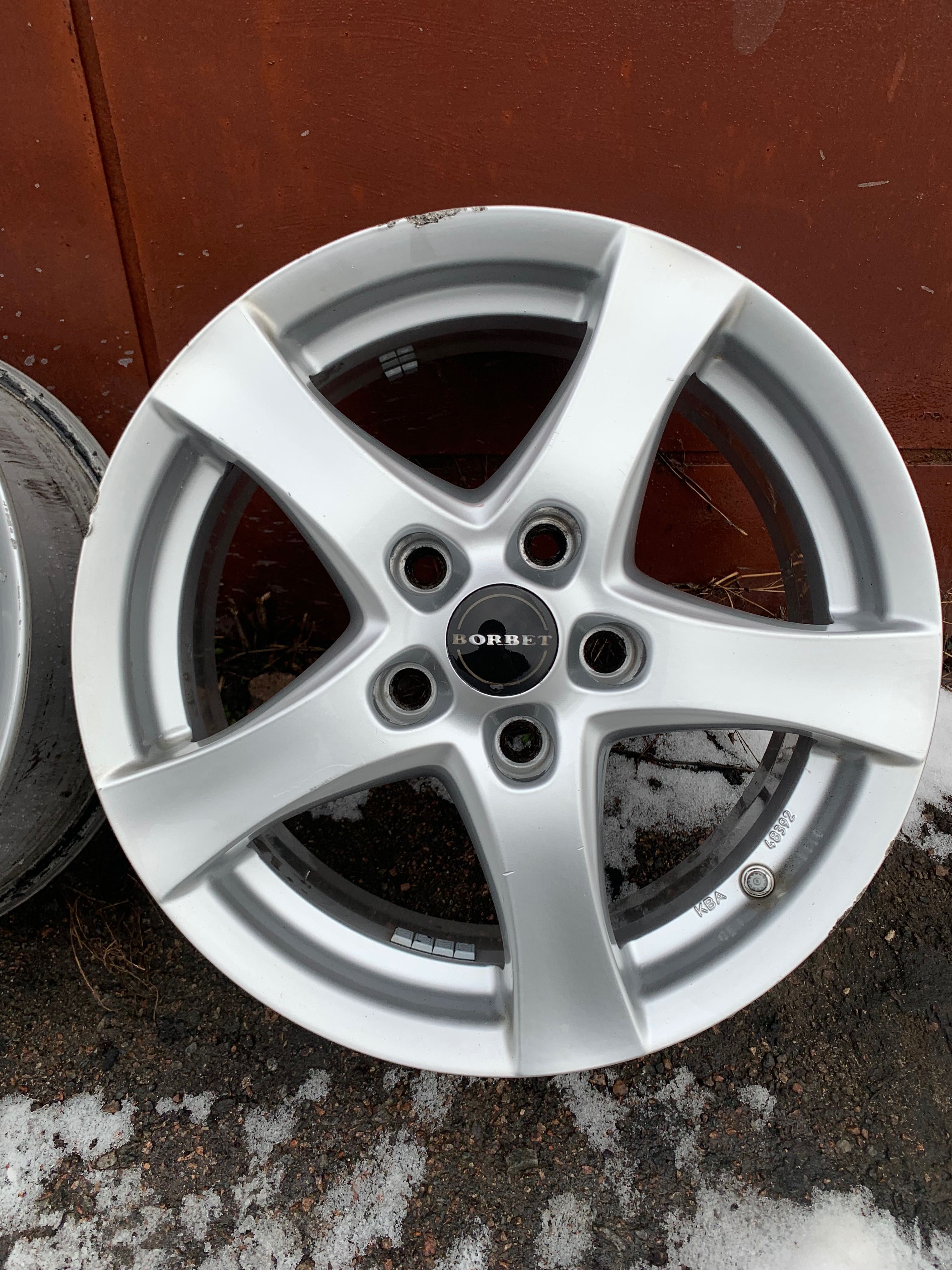 Диски легкові Borbet R16 5 114.3 Nissan Mitsubishi Kia Hyundai Honda