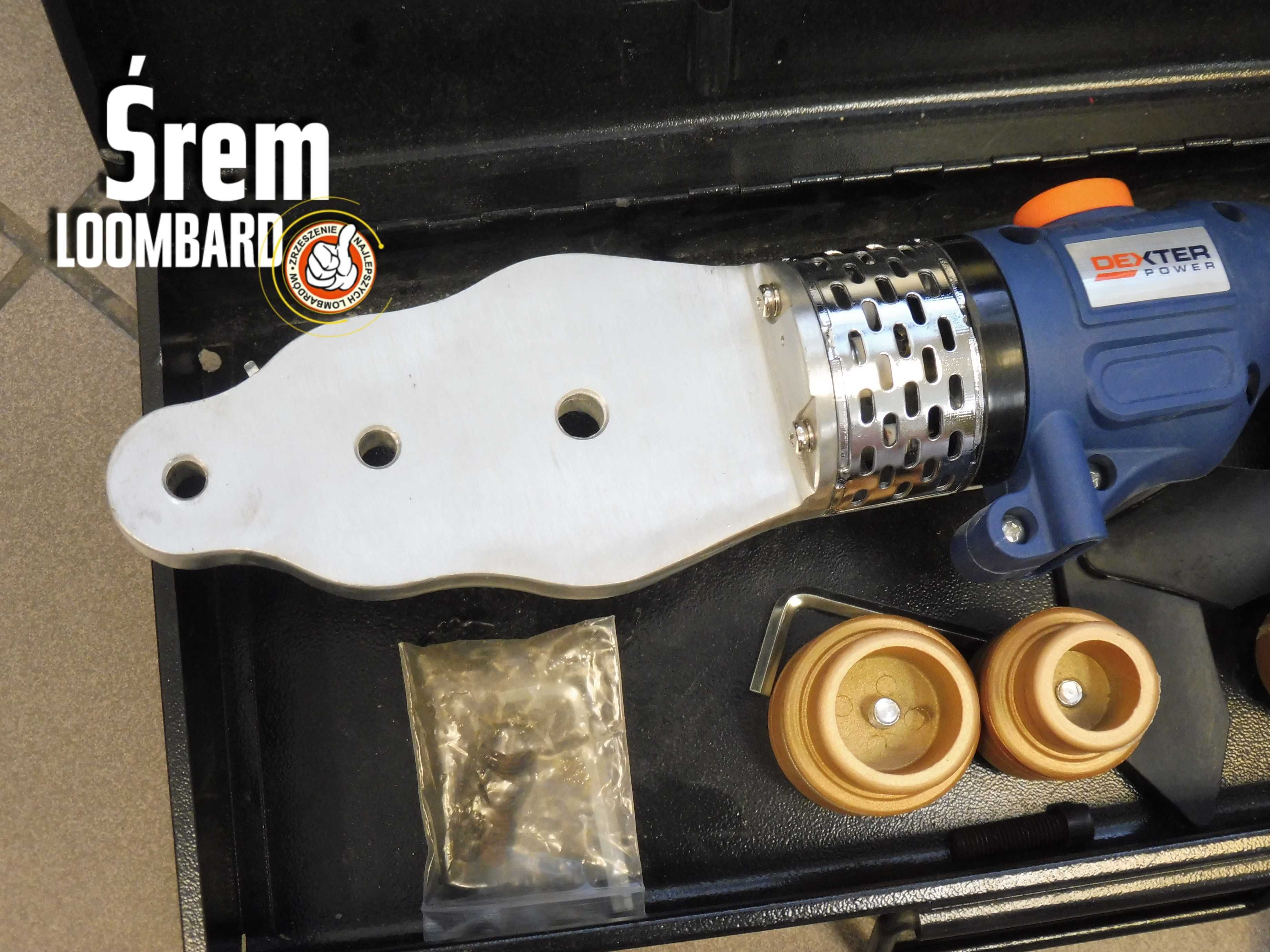 Zgrzewarka do rur Dexter R1510B, komplet, walizka, db stan!