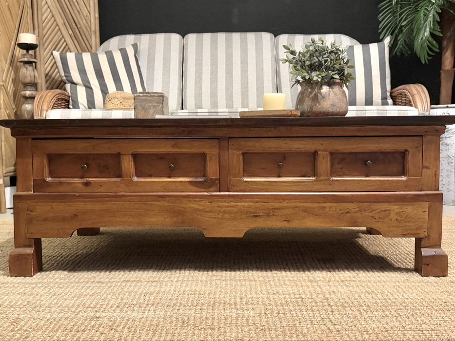 mesa, centro, apoio, movel tv, oriental, teca, indiana, rustica