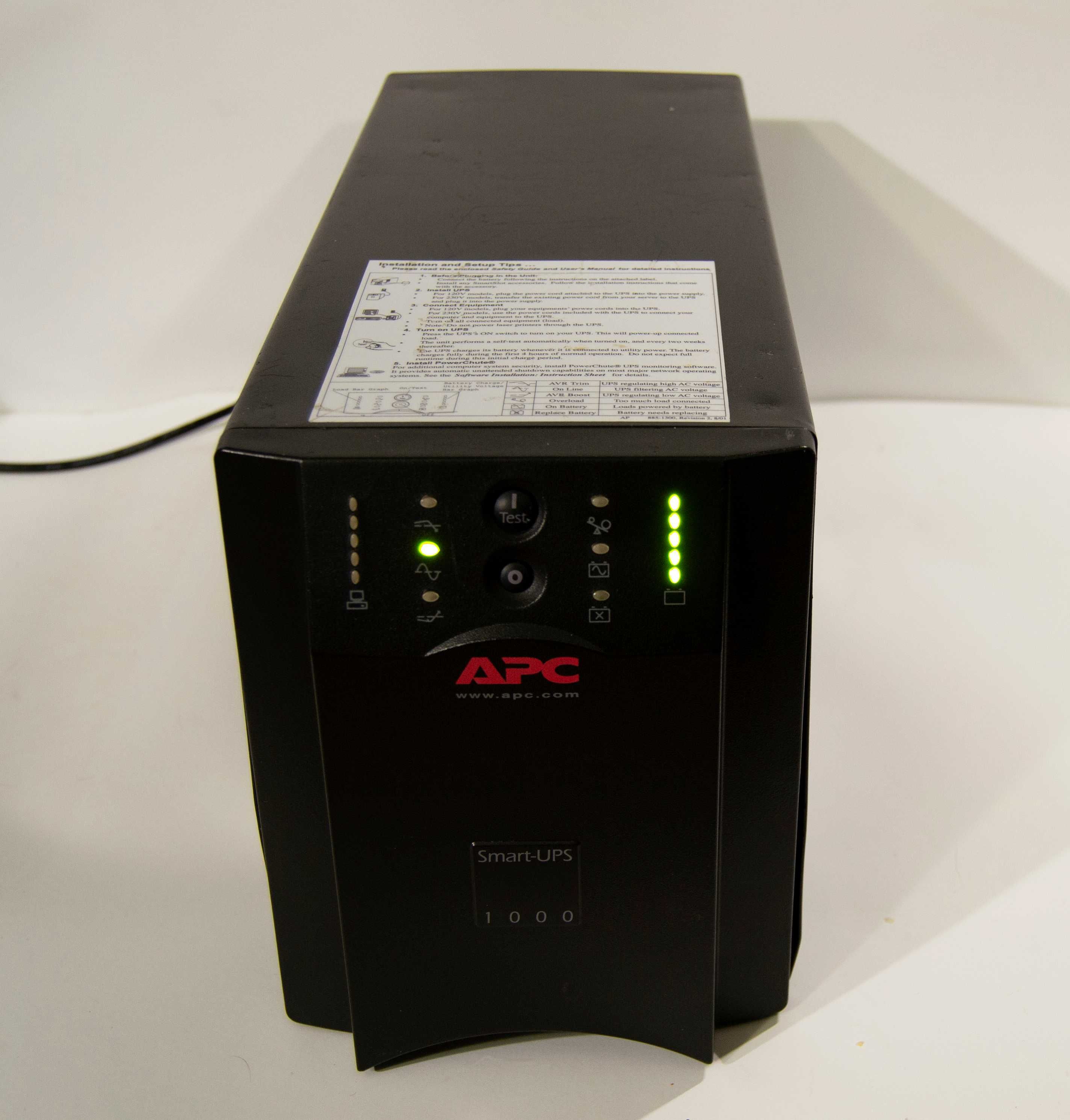 Продам ИБП APC Smart-UPS SUA1000i (1000ВА/670Вт, чистый синус)