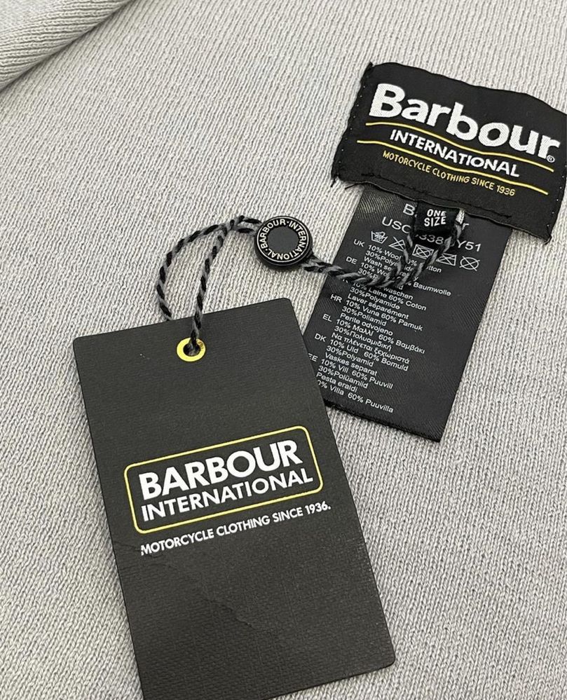 Шарф barbour international burberry оригінал новий