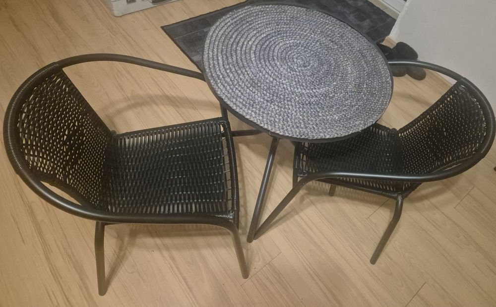 Meble ogrodowe 2krzesła i stolik