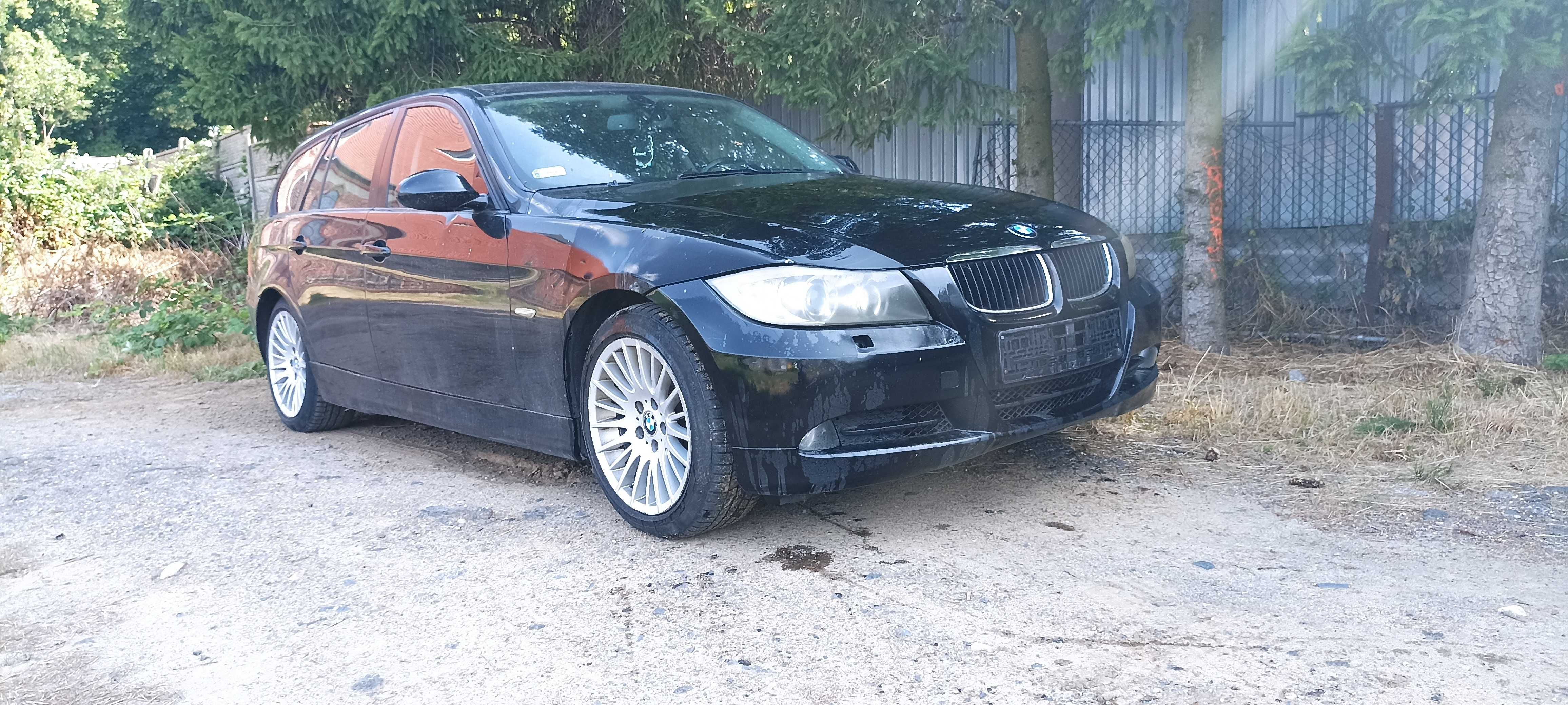 drzwi przód przednie bmw e91 320 lak 475/9  black sapphire