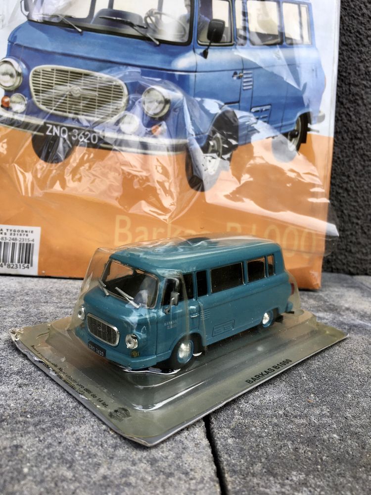 Kolekcjonerski BARKAS B100-auta PRL,model,autka,kolekcja,zabytek