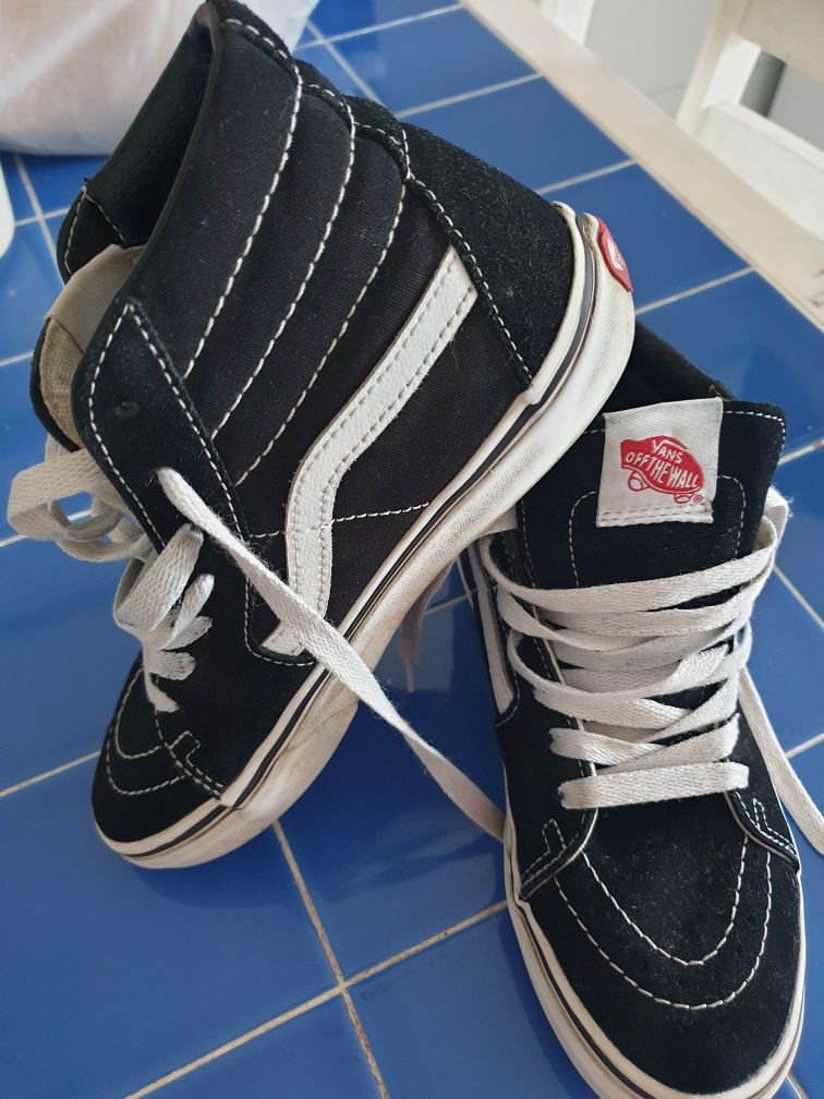Ténis Vans pretos 34