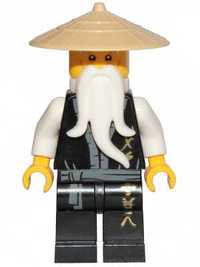 Lego Ninjago - Wu Sensei - Legacy, Black Robe - njo495