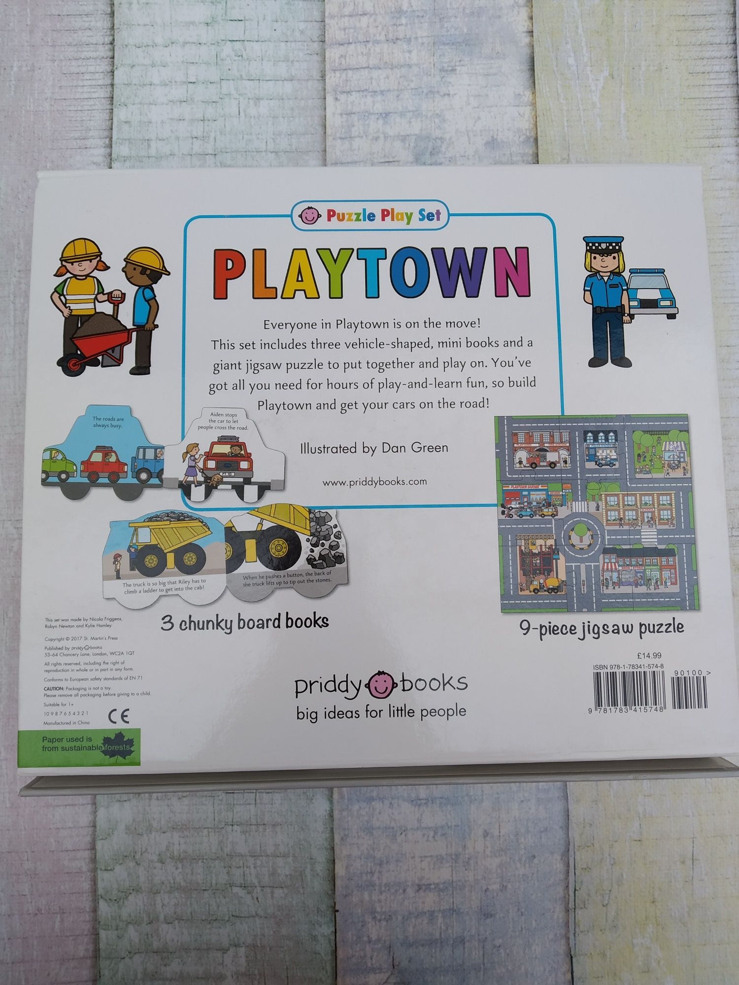 Игровой набор Playtown пазл книги