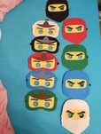 Maska Lego Ninjago przebranie strój karnawałowy