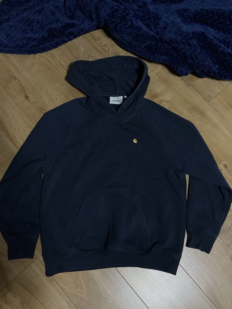 Худі carhartt XS , темно синього кольору