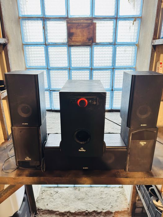 Саббуфер и 5 колонок