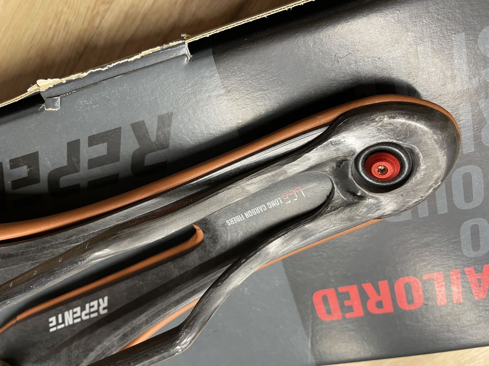Siodło Selle Repente GLM Brown Carbon, szosa, Gravel,Mtb