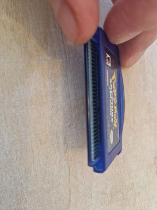 Pokemon Sapphire na Nintendo Gameboy