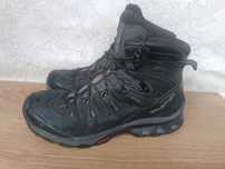 Ботинки берцы плотная кожа Salomon 4 D Quest 43 27.5 см trekking