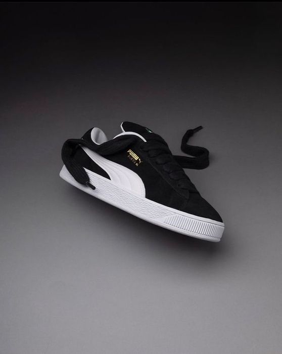 Нові Puma Suede XL – розмір 42, замша, чорні, оригінал