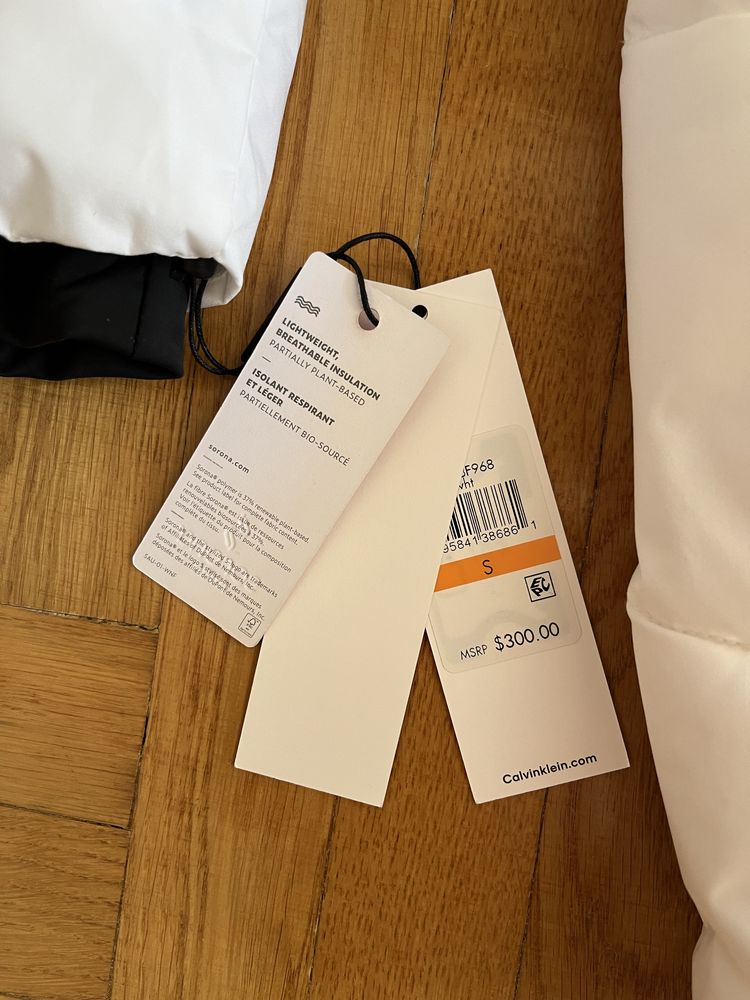 Пальто пуховик куртка Calvin Klein, размер XS, оригінал