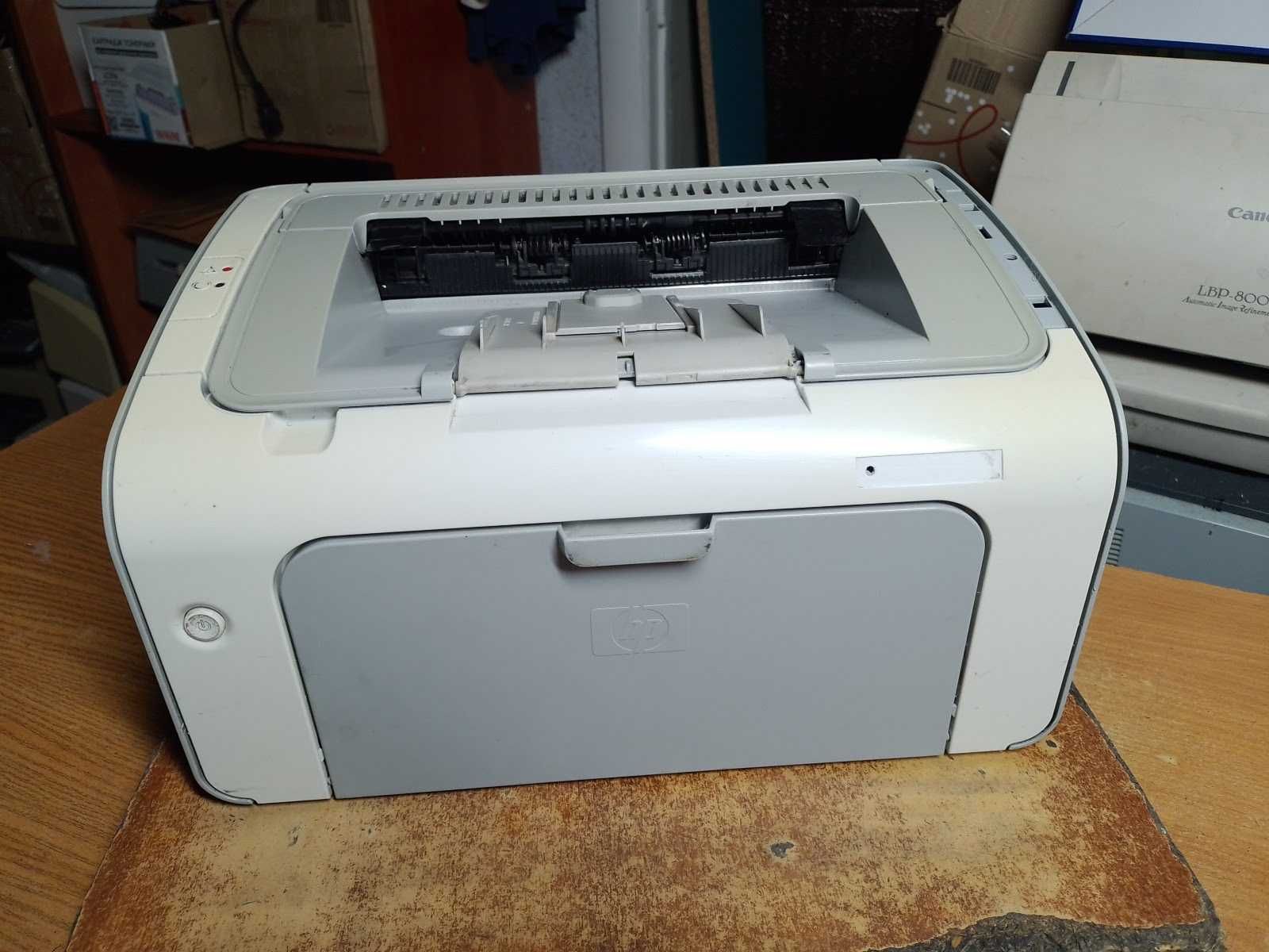 Лазерный принтер HP LaserJet P1102 + 2 заправленых картриджа