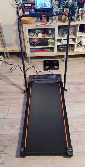 Nowa Bieżnia Składana Elektryczna 120kg i 1-10KM/H Domowa Mini 3w1