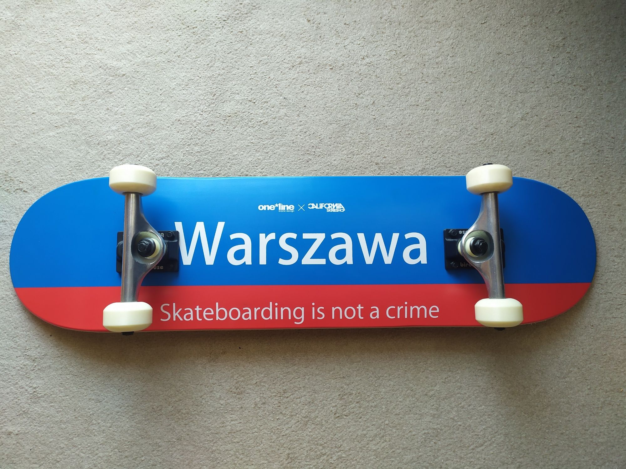 Deskorolka kompletna "Warszawa" 8.0