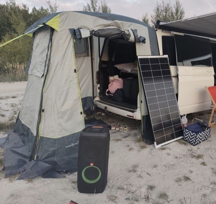 Praktycznie nowy przedsionek namiot tylnej klapy Brunner comet VW T5/6