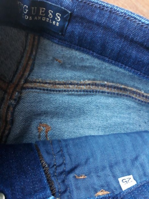 Guess jeansy bardzo obcisłe