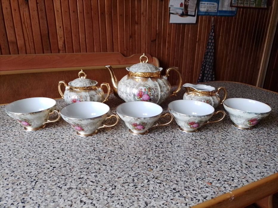 Чайний сервіз "Мадонна" с 5 чашками (Япония)