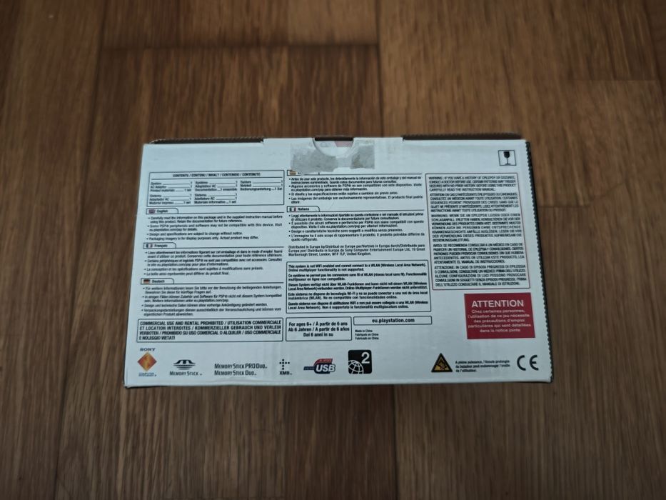 PSP Street nova com caixa