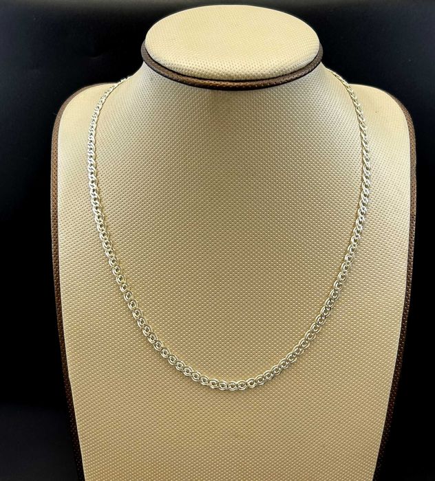 Srebrny łańcuszek monaliza Ag925 45cm