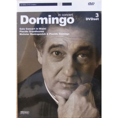 3 DVD - Plácido Domingo - In Concert - Baratíssimo