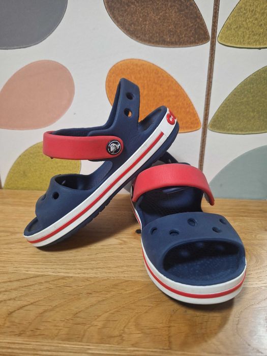 Sandały dziecięce crocs C9 roz. 25 26 granatowe