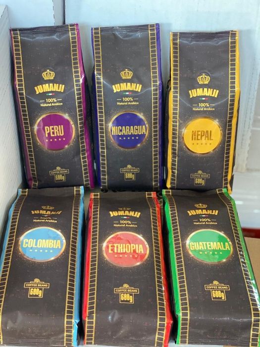Кофе в зернах JUMANJI NEPAL (Джуманджи Непал) 600гр.