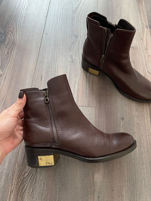 Зимові жіночі шкіряні черевики