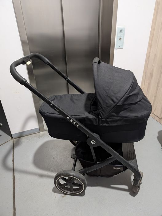 Używany wózek cybex balios S Lux - spacerówka + gondola + Lamilou