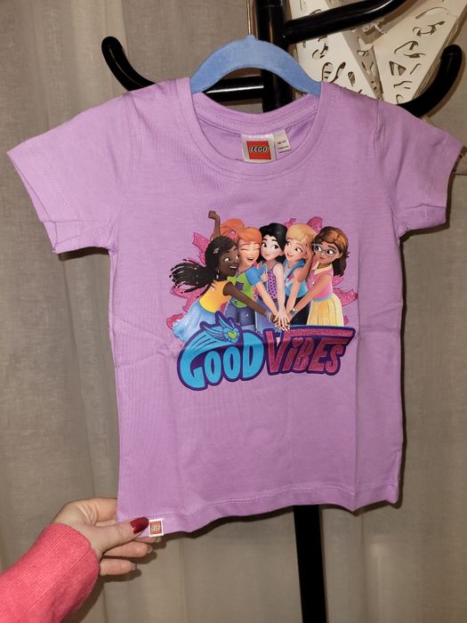 T-shirt dziewczęcy LEGO