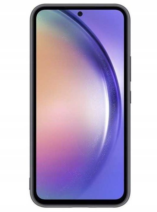 silikonowe etui Samsung Silicone Case Cover czarne do Galaxy A54 5G