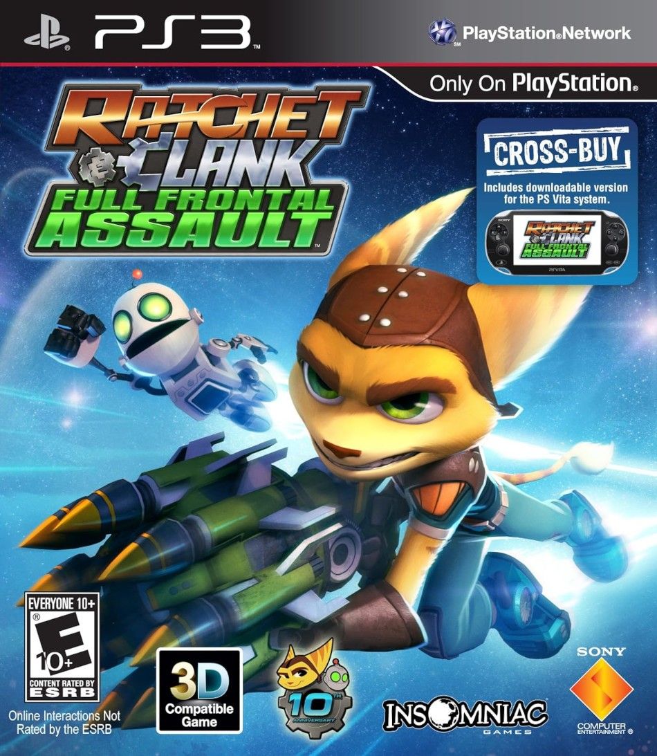 Ratchet And Clank Full Frontal Assault PS3 Uniblo Łódź