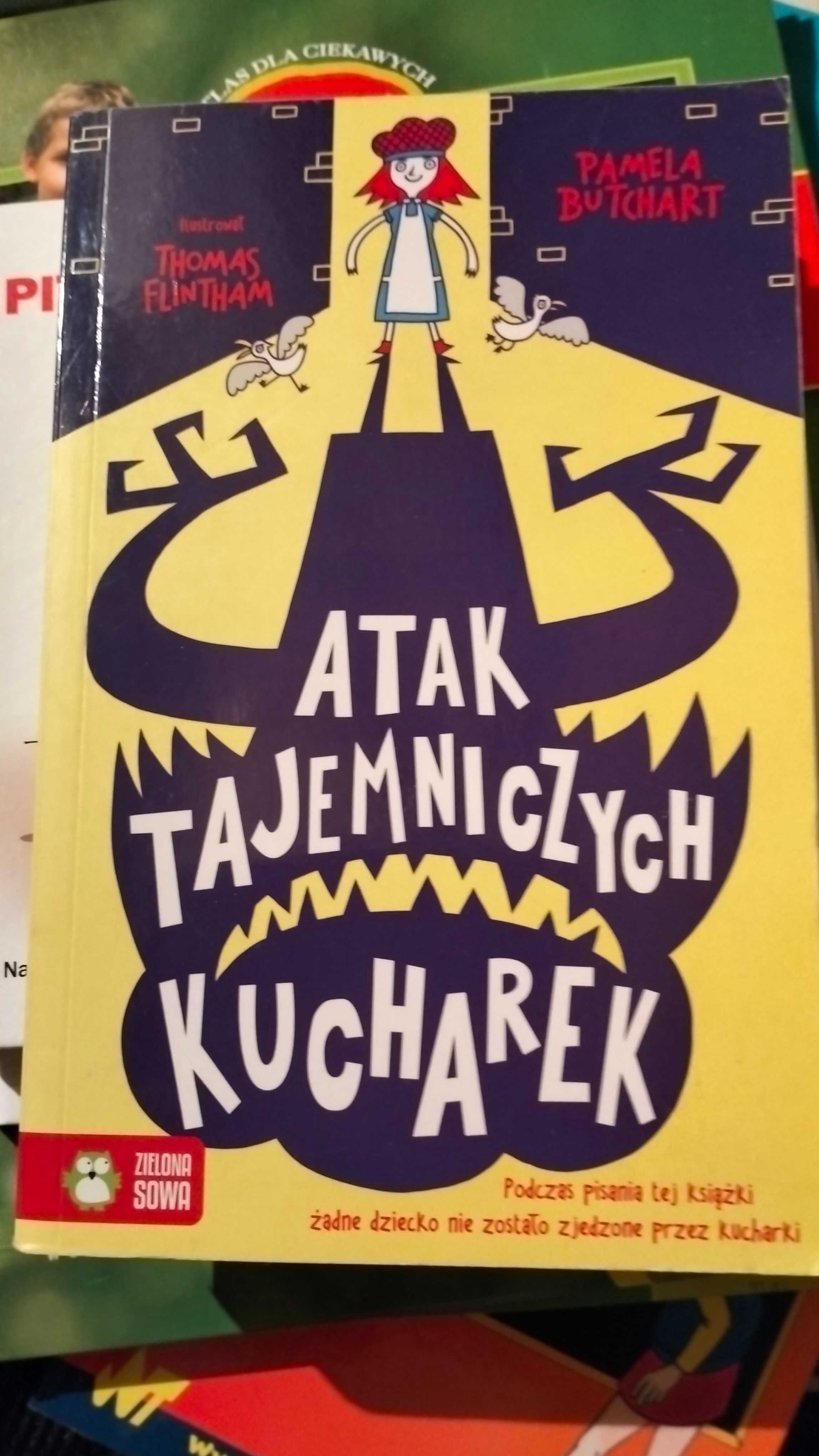 książka Atak tajemniczych kucharek Pamela Butchart