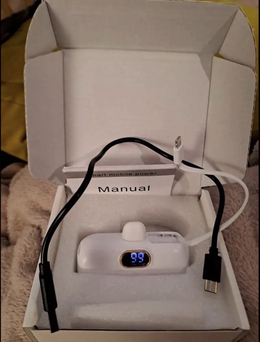 Міні Портативний Павербанк для Iphone / Android 5000 mAh Powerbank