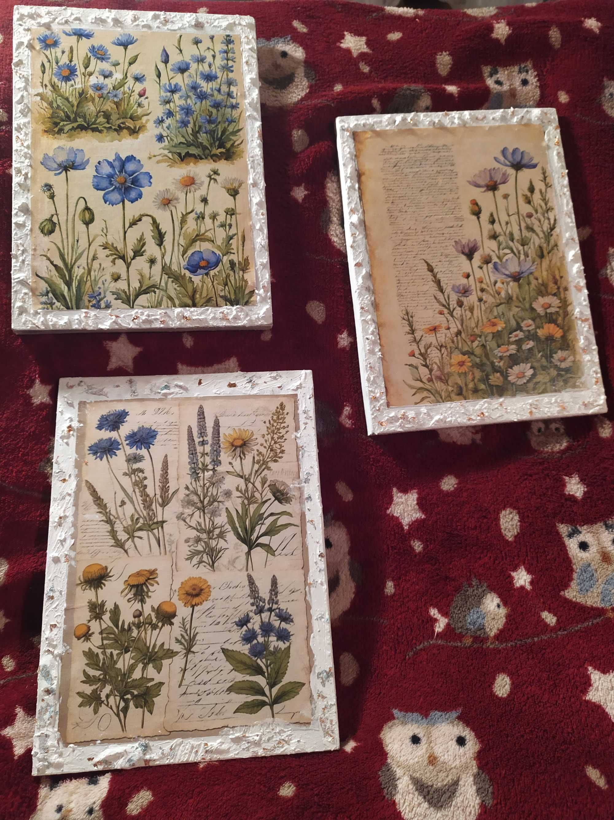 Obrazki decoupage do kuchni komplet