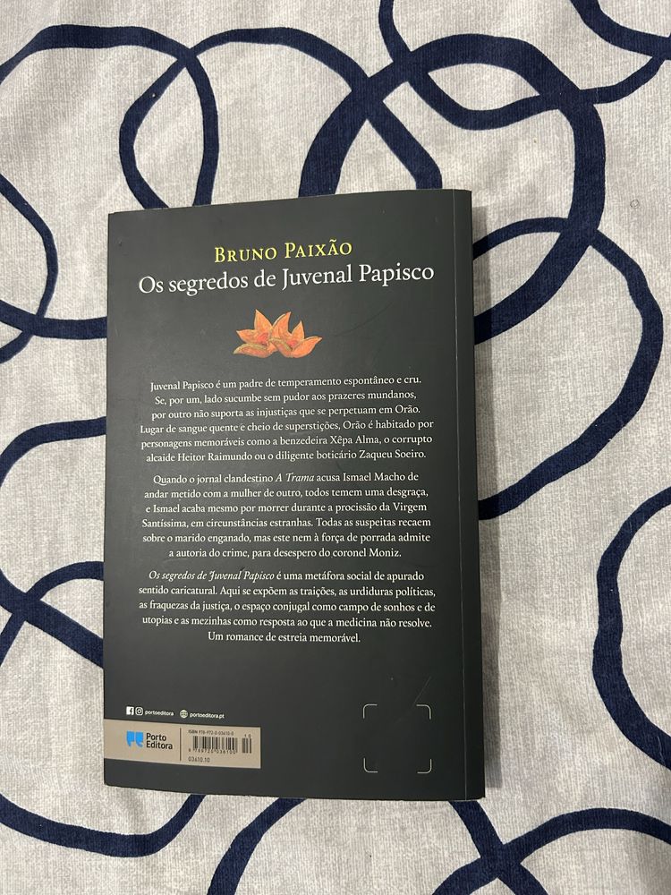 Livro Os segredos de jovenal papisco