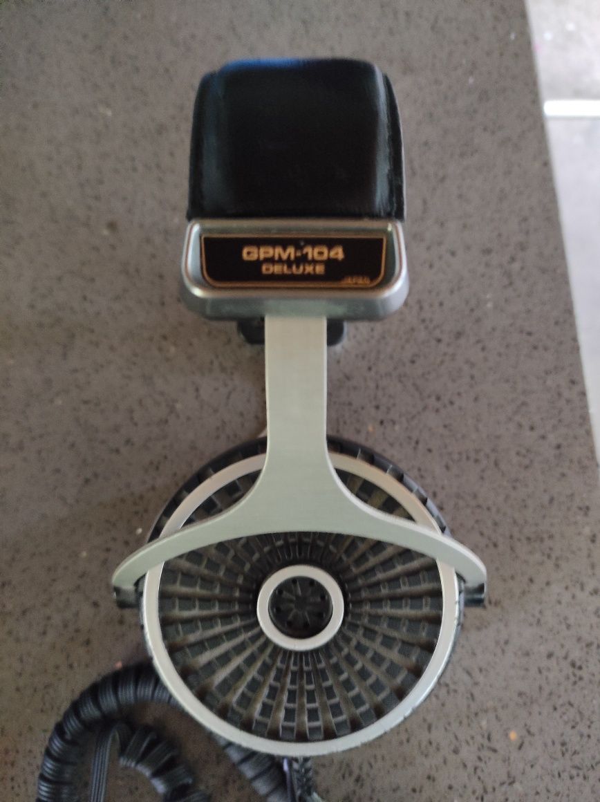 Japońskie słuchawki retro GPM-105  DYNAMIC DELUXE